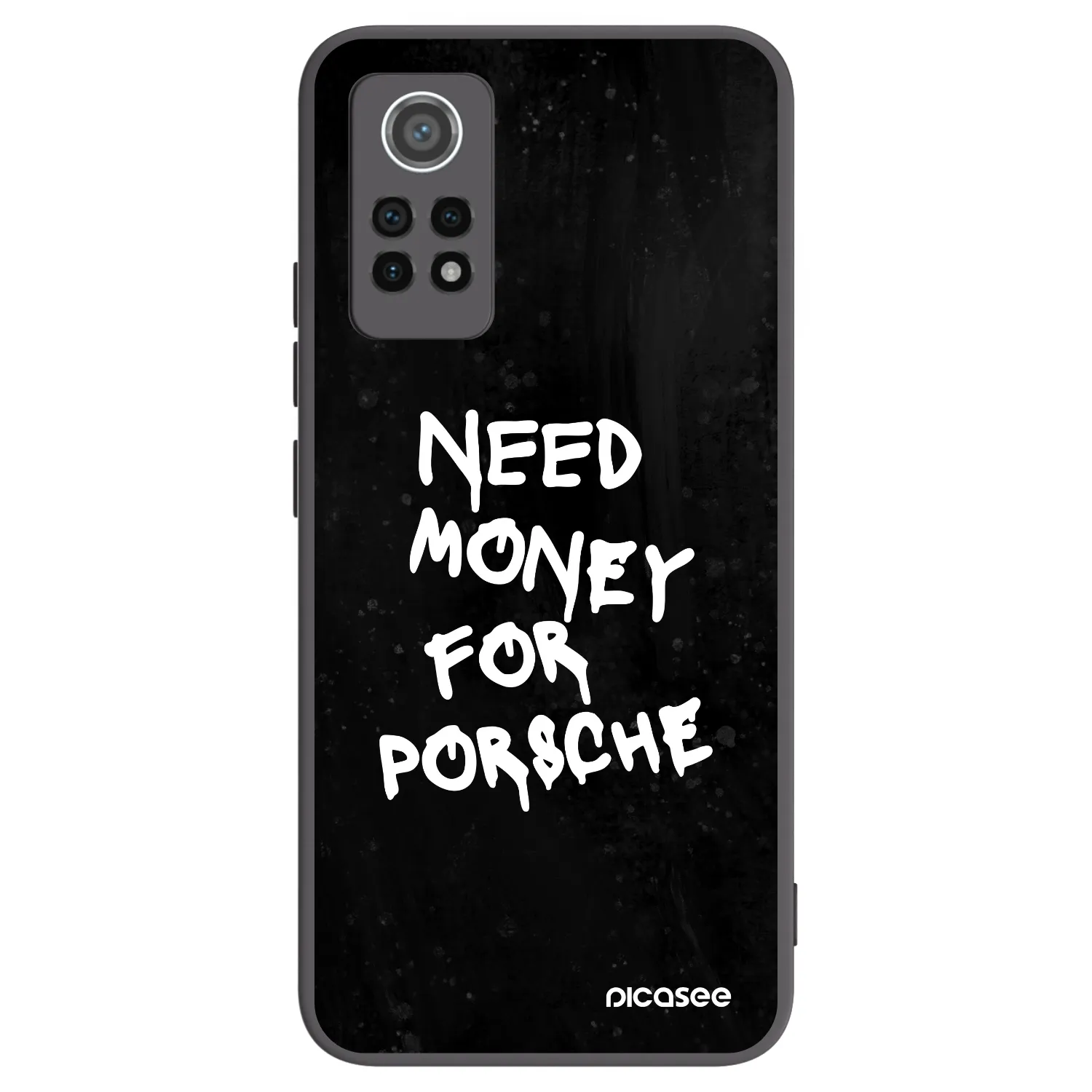 Picasee silikónový čierny obal pre Xiaomi Redmi Note 12 Pro 4G - Black Dollar
