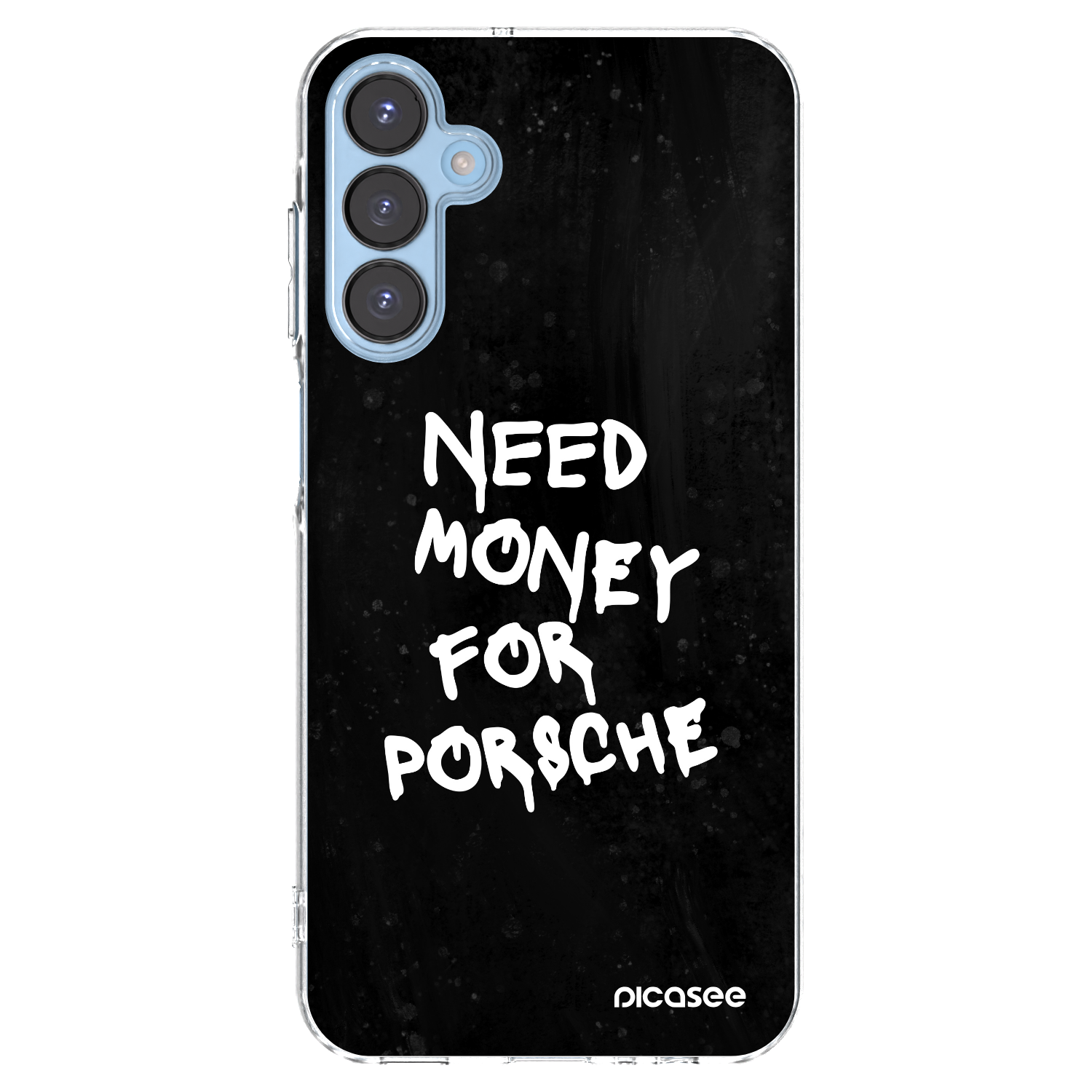 Picasee silikónový prehľadný obal pre Samsung Galaxy A15 A156B 5G - Black Dollar