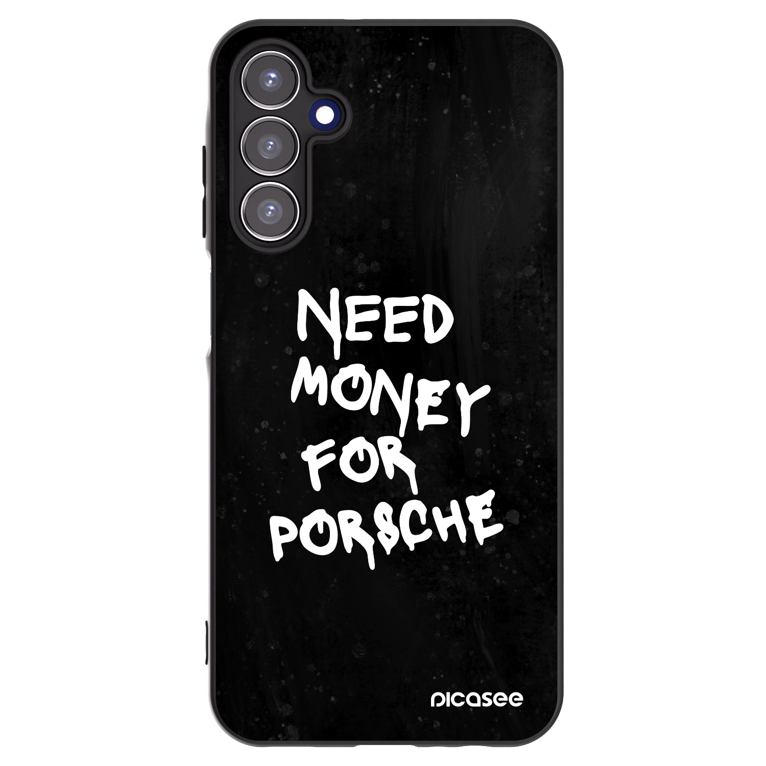 Picasee silikónový čierny obal pre Samsung Galaxy A15 A155F 4G - Black Dollar