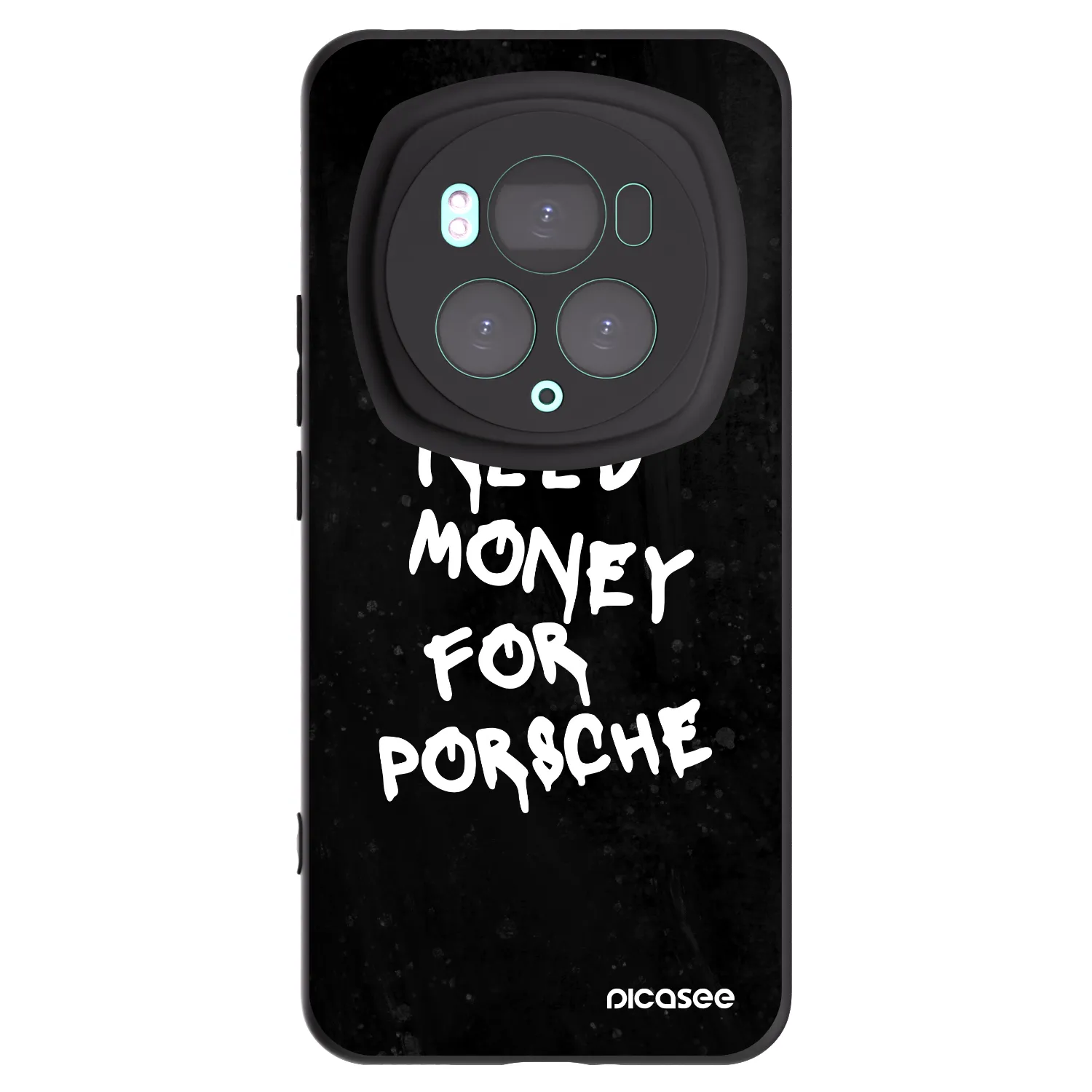 Picasee silikónový čierny obal pre Honor Magic6 Pro - Black Dollar