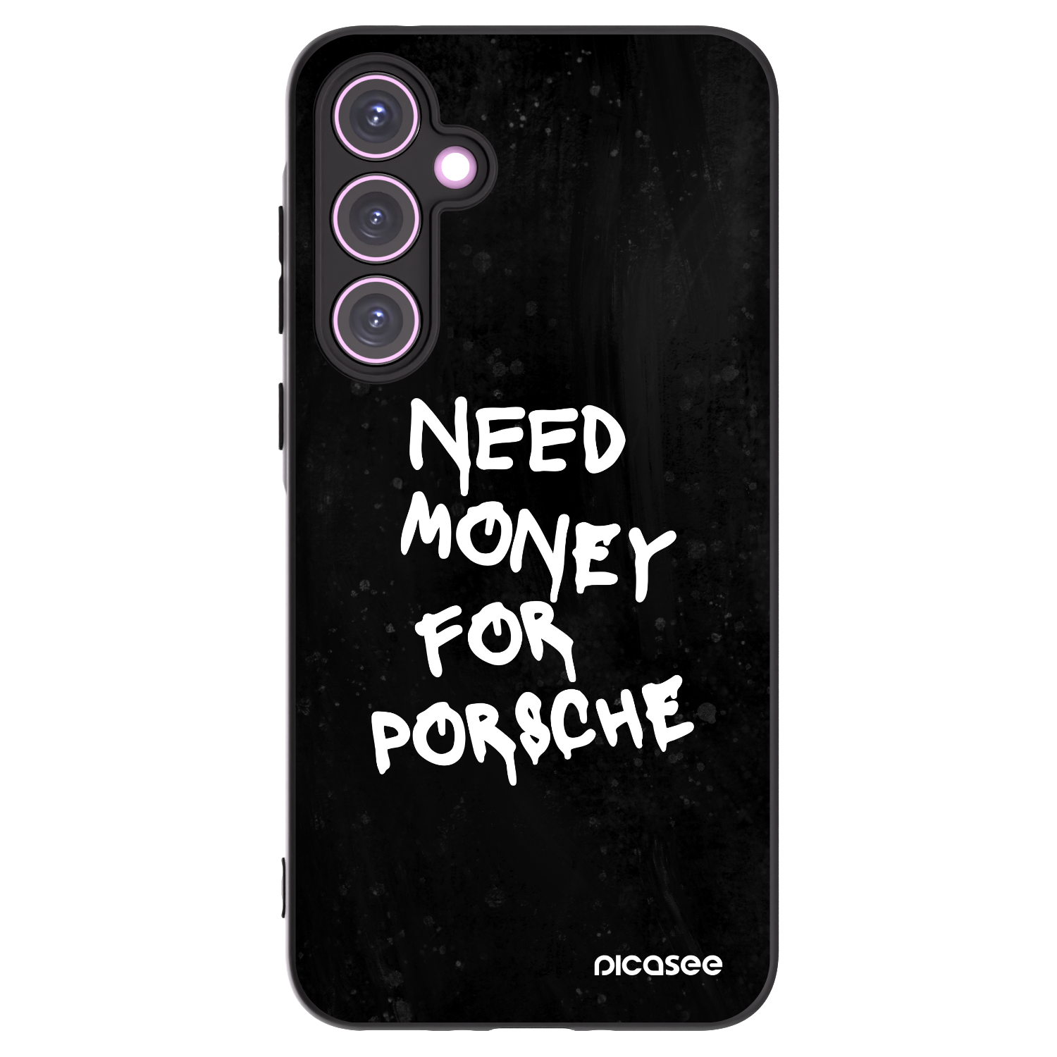 Picasee silikónový čierny obal pre Samsung Galaxy A35 5G A356B - Black Dollar