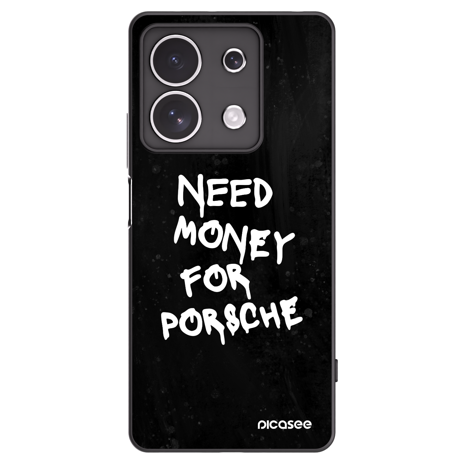 Picasee silikónový čierny obal pre Xiaomi Redmi Note 13 4G - Black Dollar