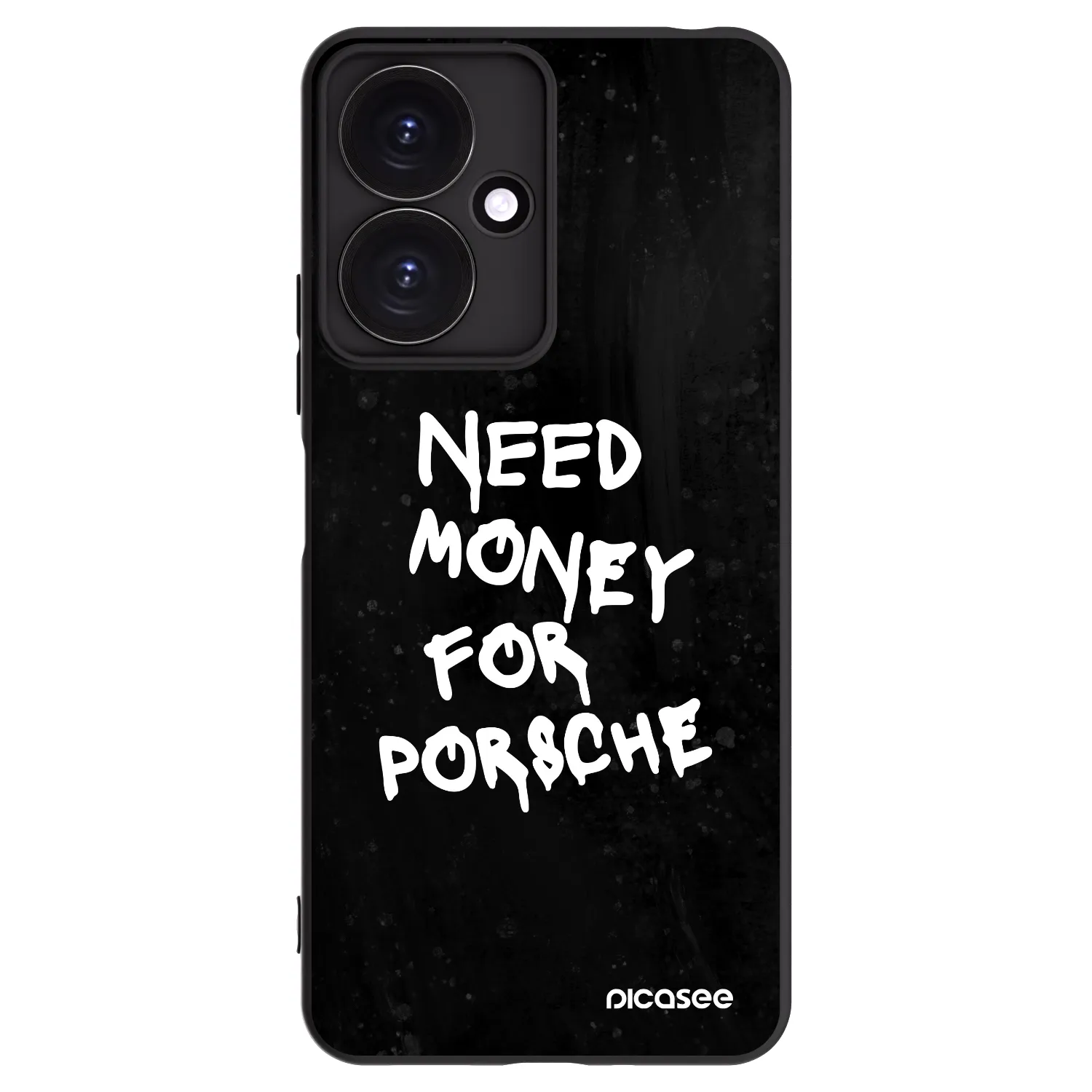 Picasee silikónový čierny obal pre Xiaomi Redmi 13C 5G - Black Dollar