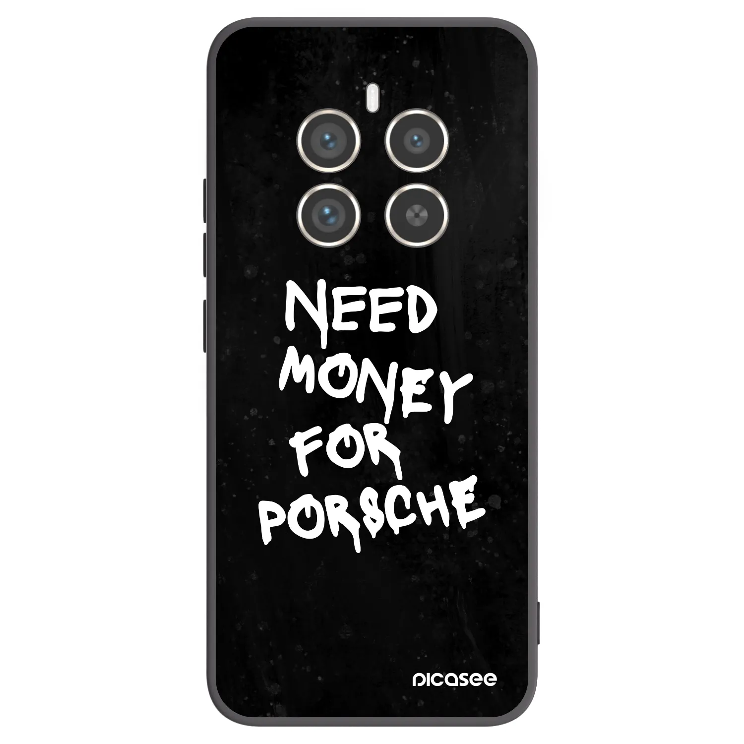 Picasee silikónový čierny obal pre Realme 12 Pro 5G - Black Dollar