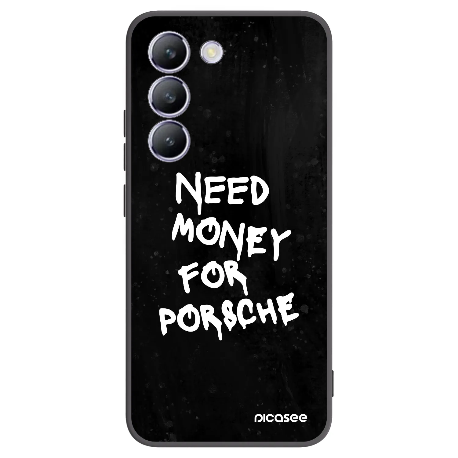 Picasee silikónový čierny obal pre Vivo V40 SE 5G - Black Dollar