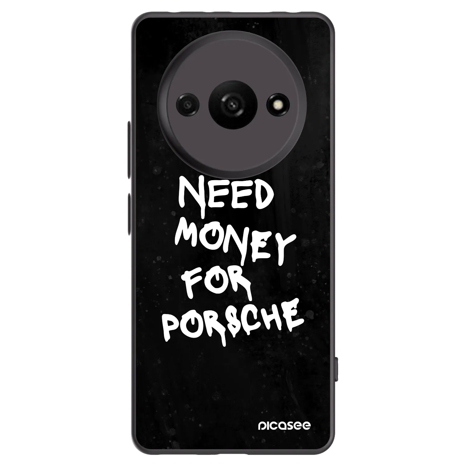 Picasee silikónový čierny obal pre Xiaomi Redmi A3 - Black Dollar