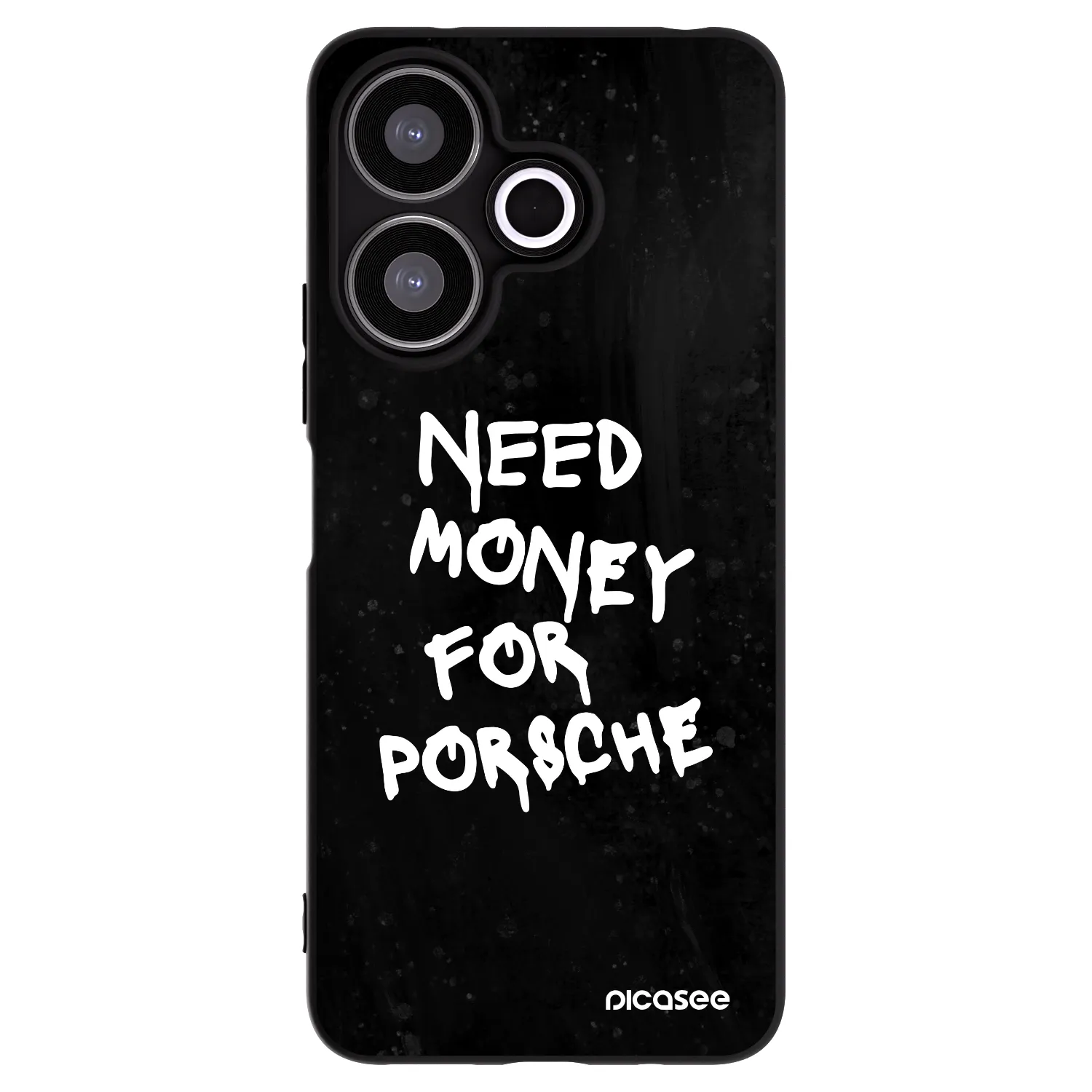 Picasee silikónový čierny obal pre Xiaomi Redmi 13 4G - Black Dollar