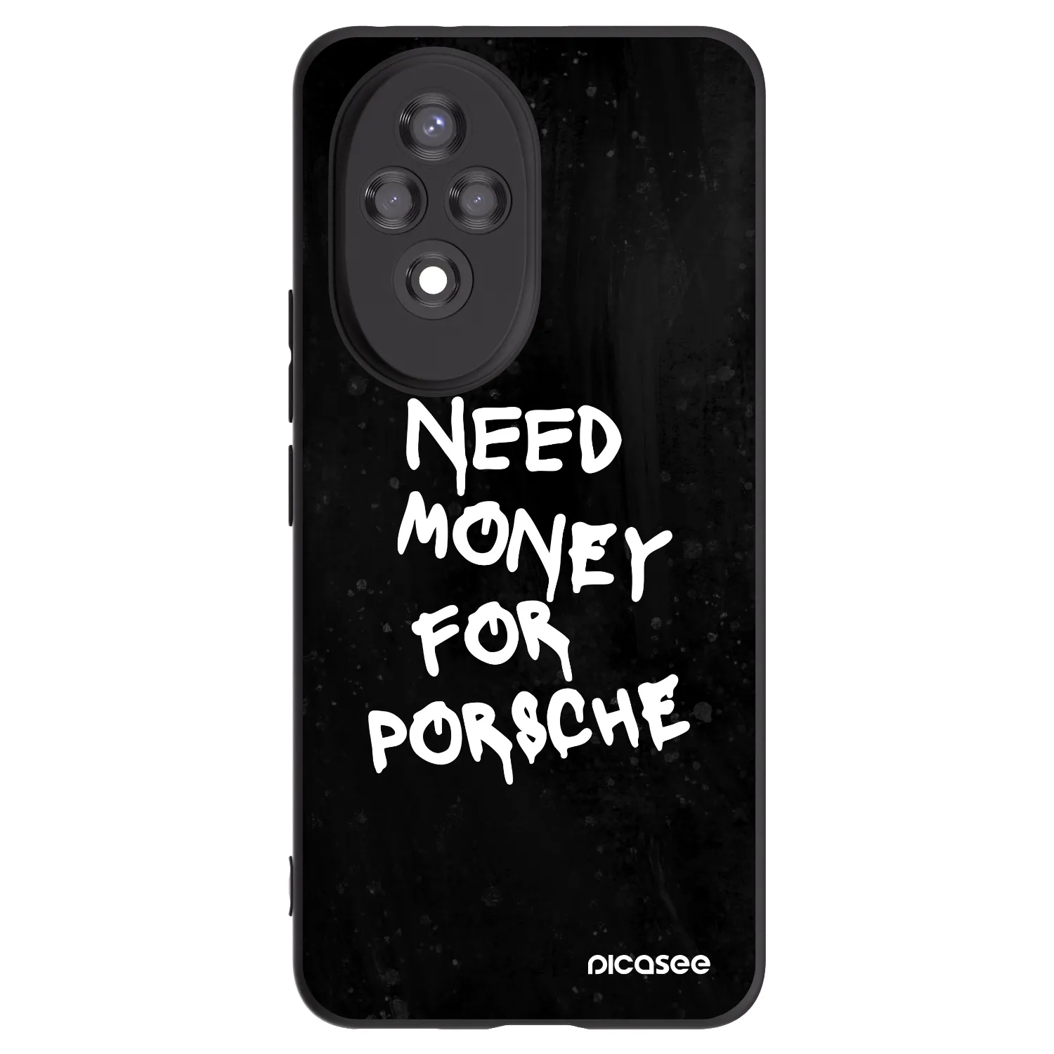 Picasee silikónový čierny obal pre Honor 200 5G - Black Dollar