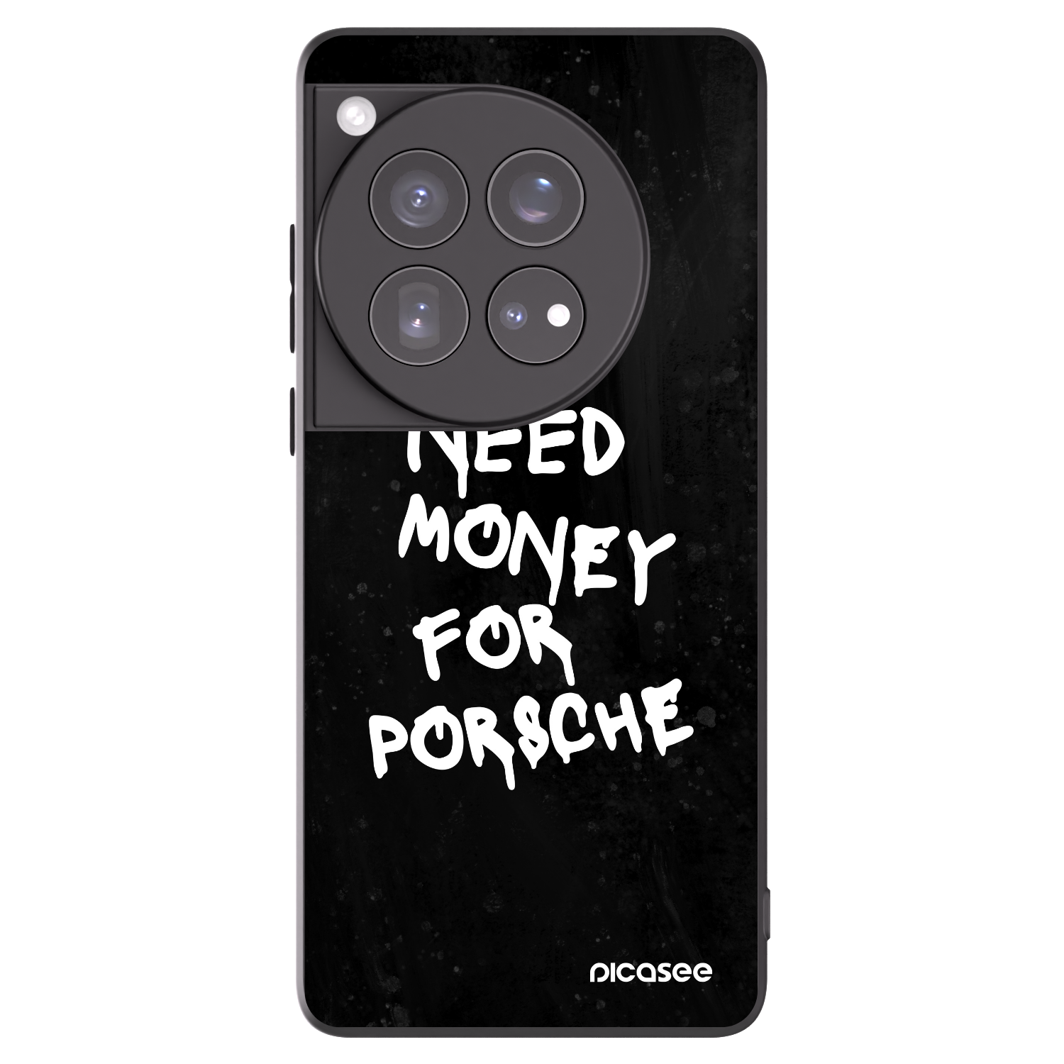 Picasee silikónový čierny obal pre OnePlus 12 5G - Black Dollar