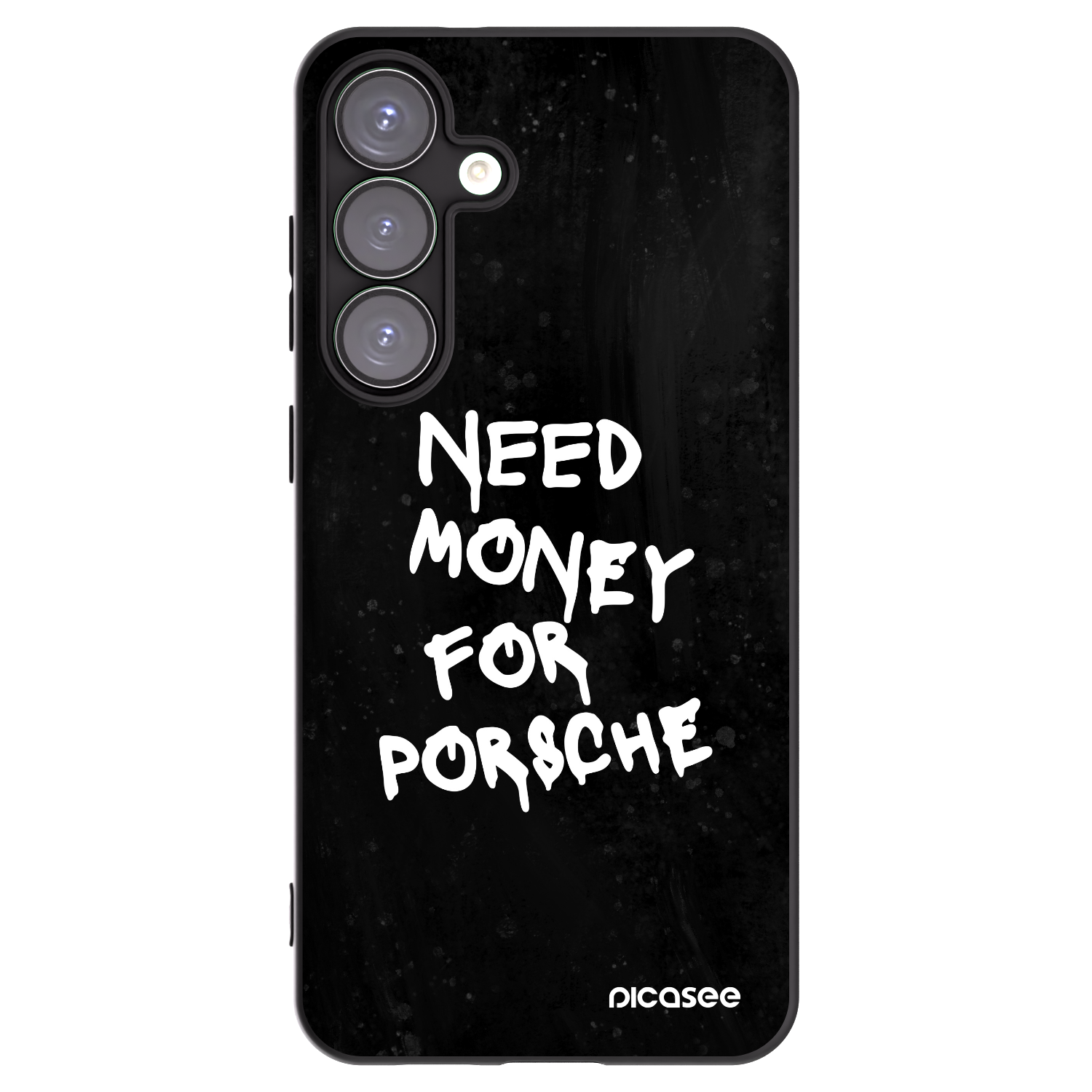 Picasee silikónový čierny obal pre Samsung Galaxy S25+ 5G - Black Dollar