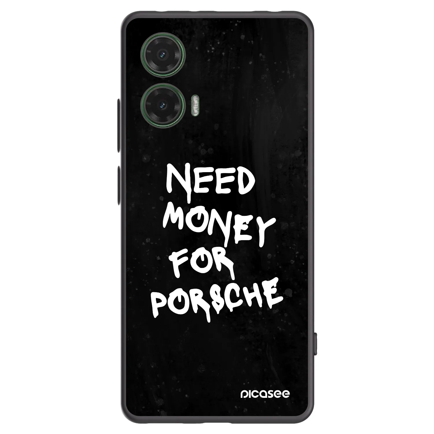 Picasee silikónový čierny obal pre Motorola Moto G35 5G - Black Dollar