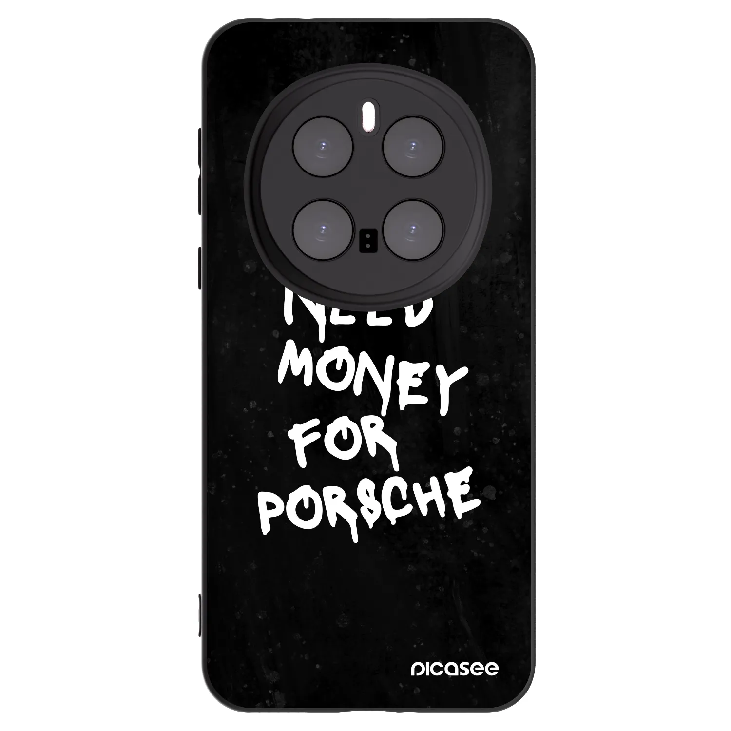 Picasee silikónový čierny obal pre Honor Magic7 Pro 5G - Black Dollar