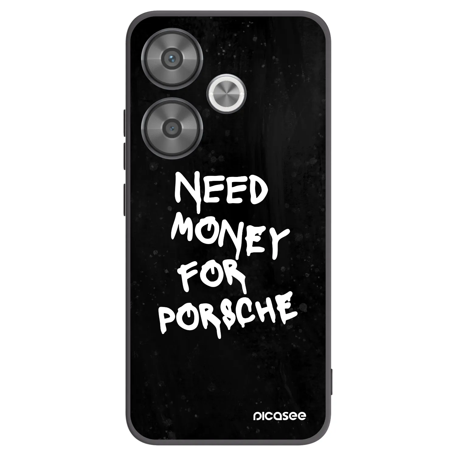 Picasee silikónový čierny obal pre Xiaomi Poco F6 - Black Dollar