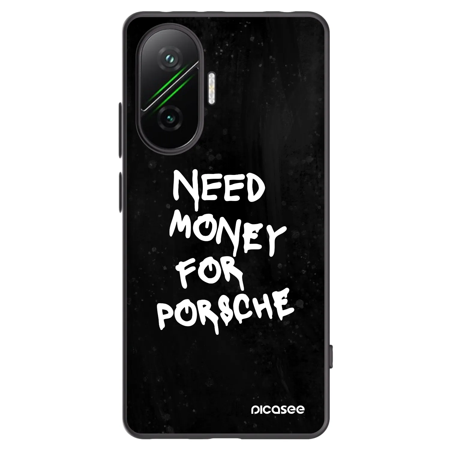 Picasee silikónový čierny obal pre Xiaomi Poco F7 Pro 5G - Black Dollar