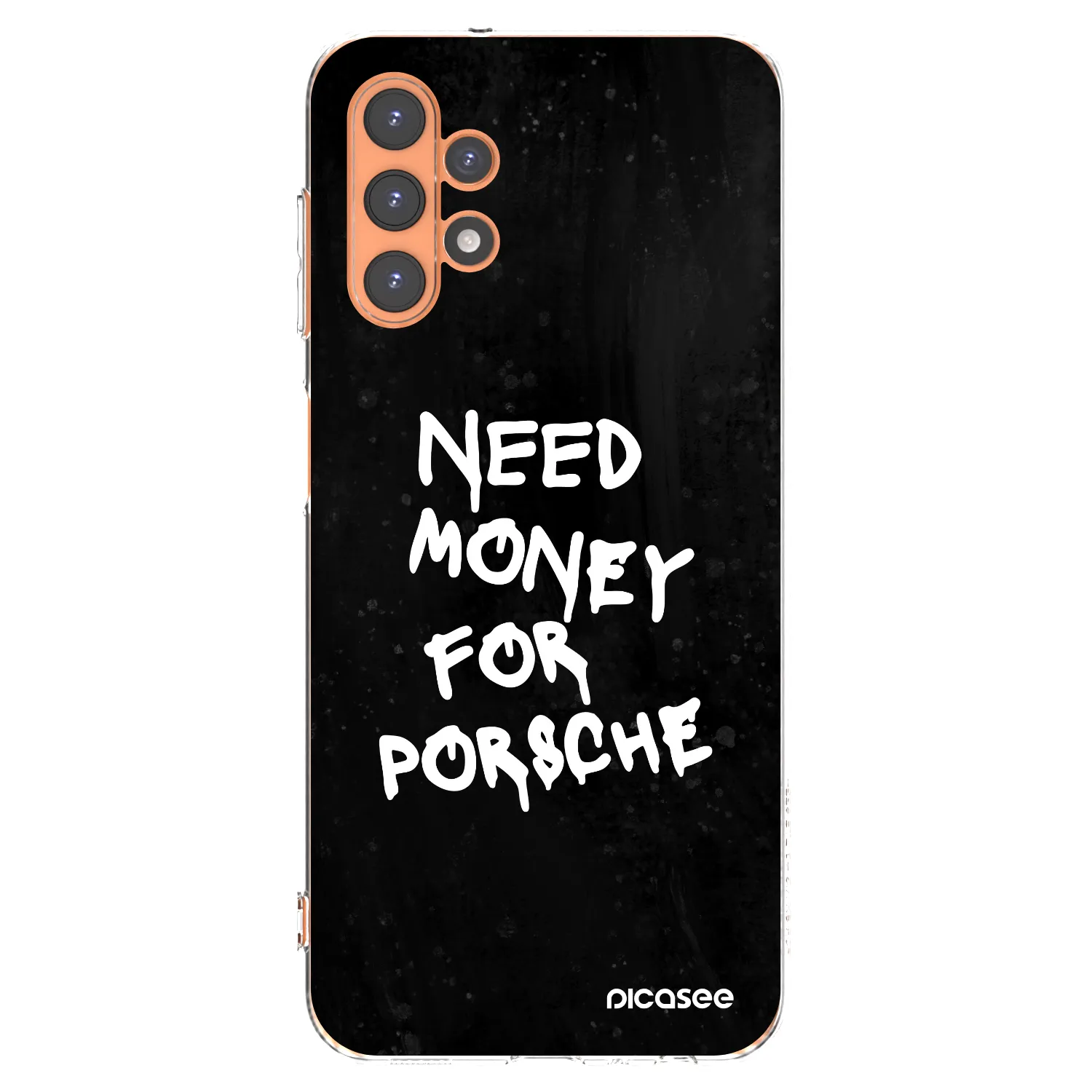 Picasee silikónový prehľadný obal pre Samsung Galaxy A13 5G - Black Dollar