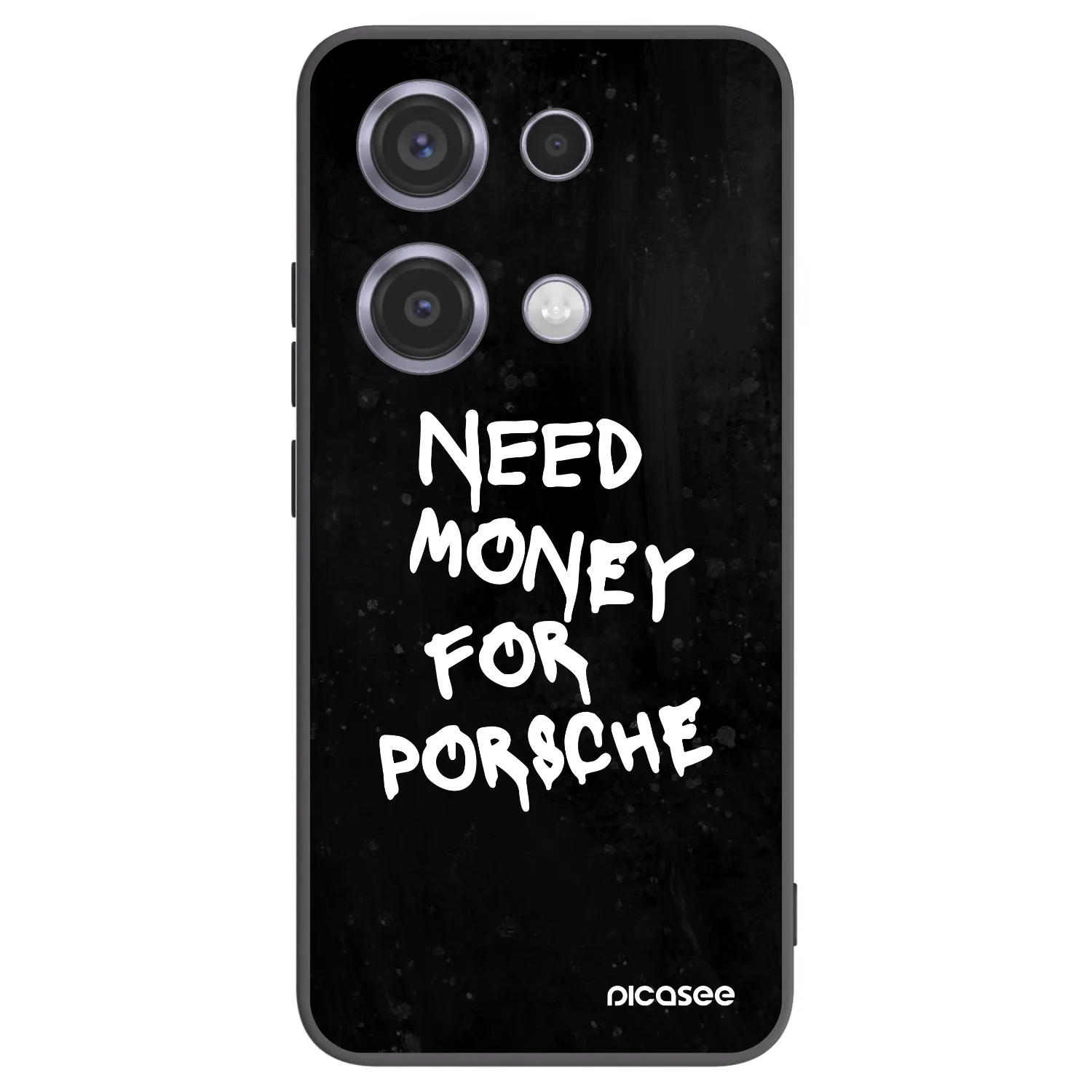 Picasee silikónový čierny obal pre Xiaomi Redmi Note 14S - Black Dollar