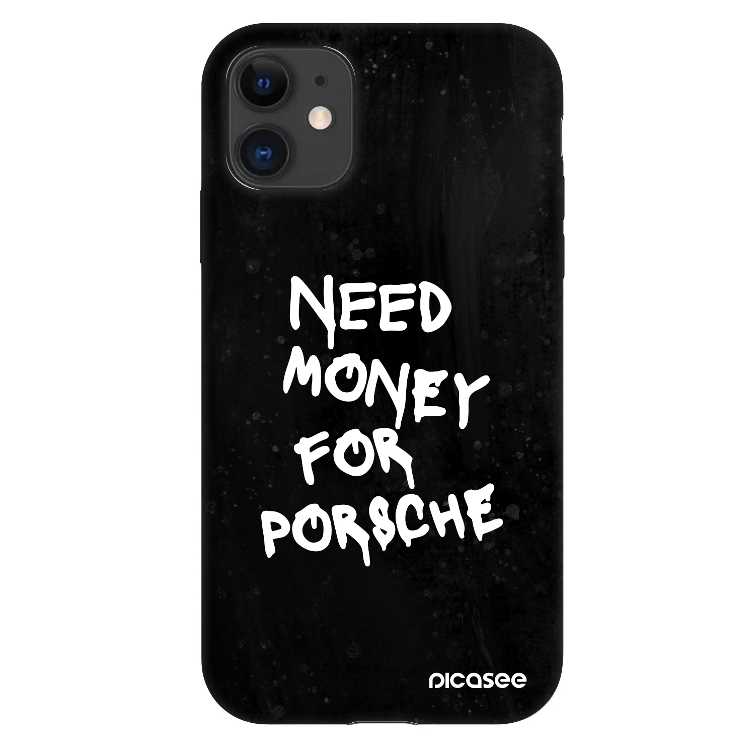 Picasee Fashion Case pre Apple iPhone 11 - Black Dollar