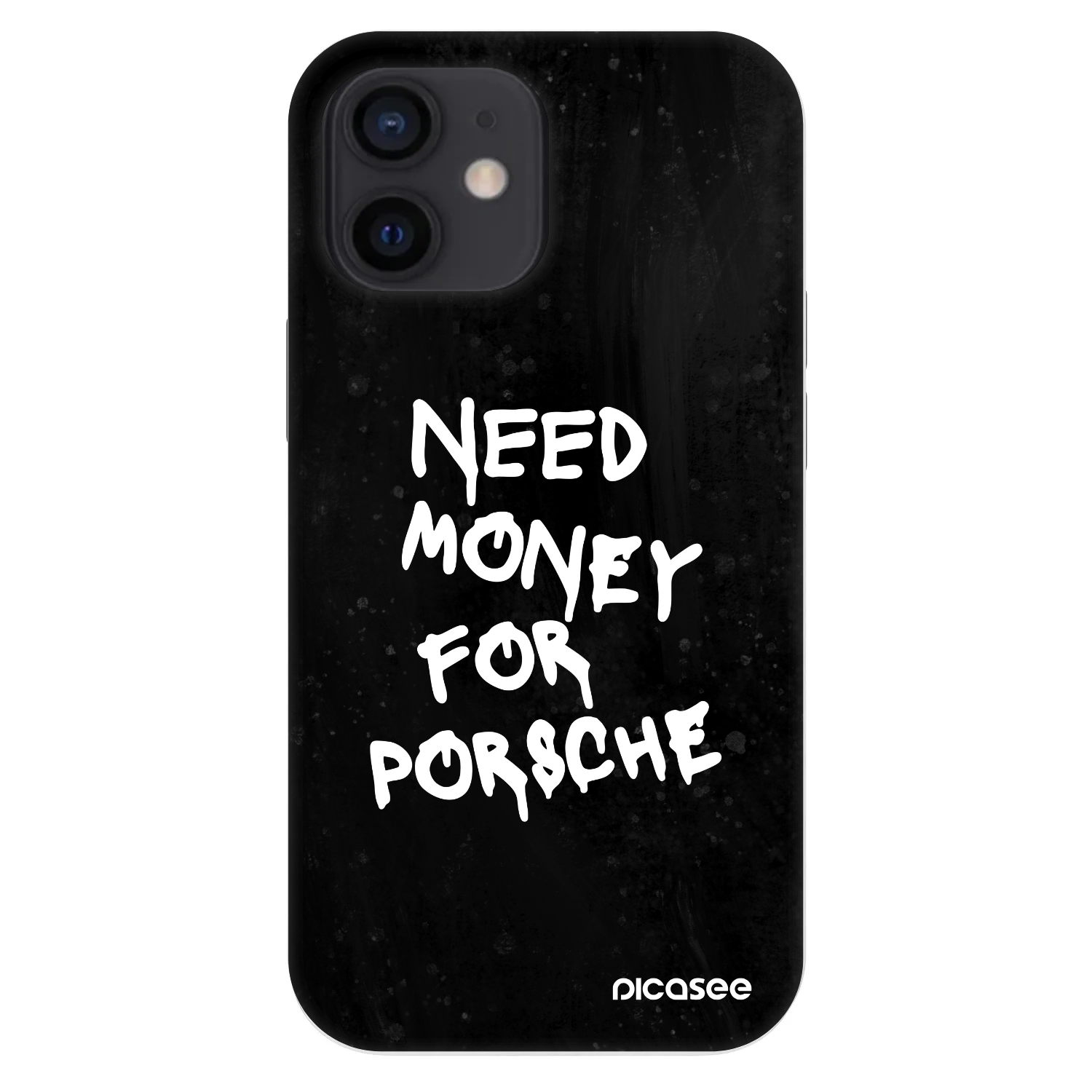 Picasee Fashion Case pre Apple iPhone 12 mini - Black Dollar