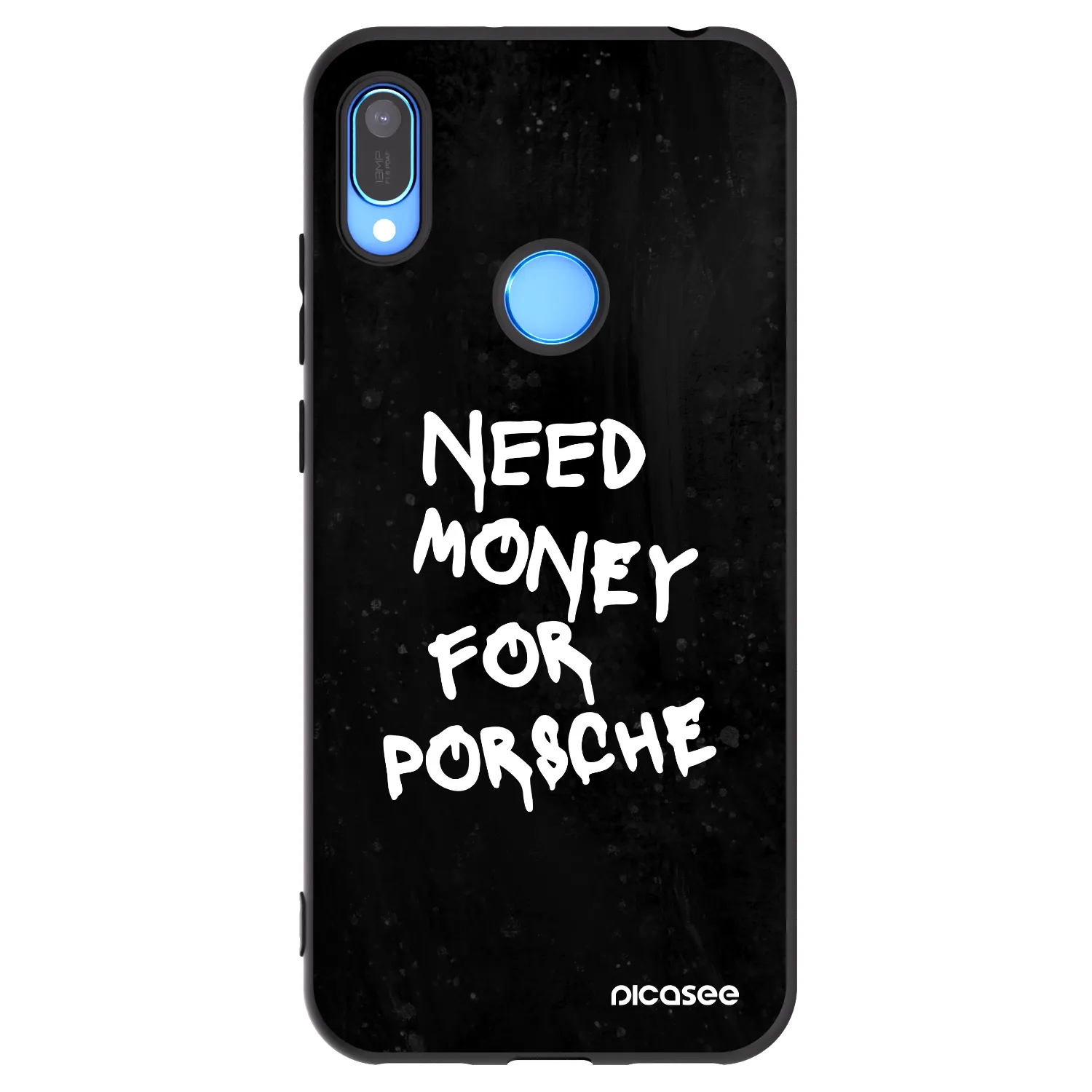 Picasee silikónový čierny obal pre Huawei Y6 2019 - Black Dollar