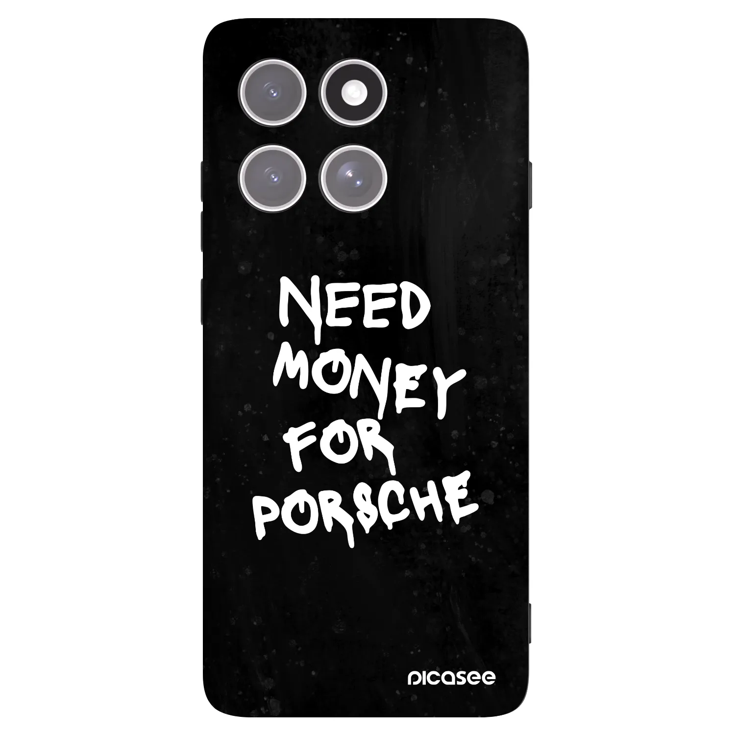 Picasee silikónový čierny obal pre Motorola Edge 60 Pro - Black Dollar