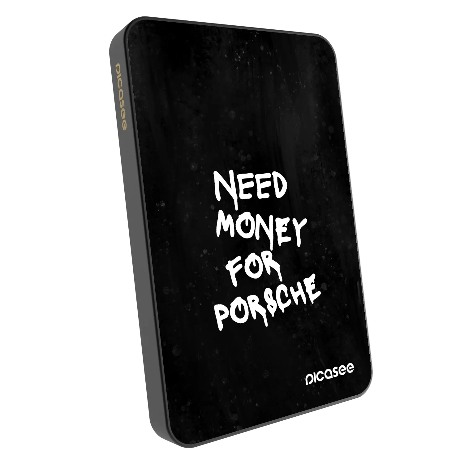 Picasee Powerbanka s MagSafe 5 000 mAh Šedá - Black Dollar