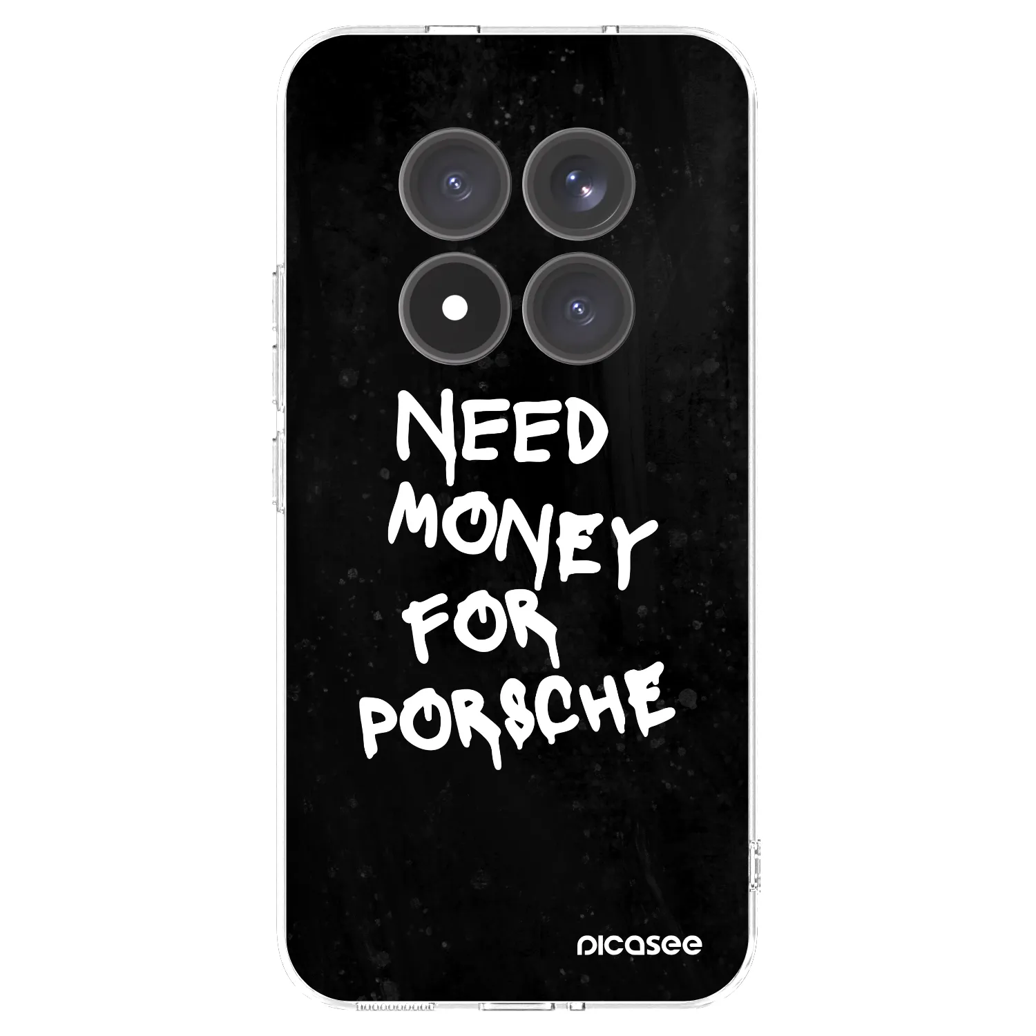 Picasee silikónový prehľadný obal pre Xiaomi Redmi Note 15 Pro+ - Black Dollar