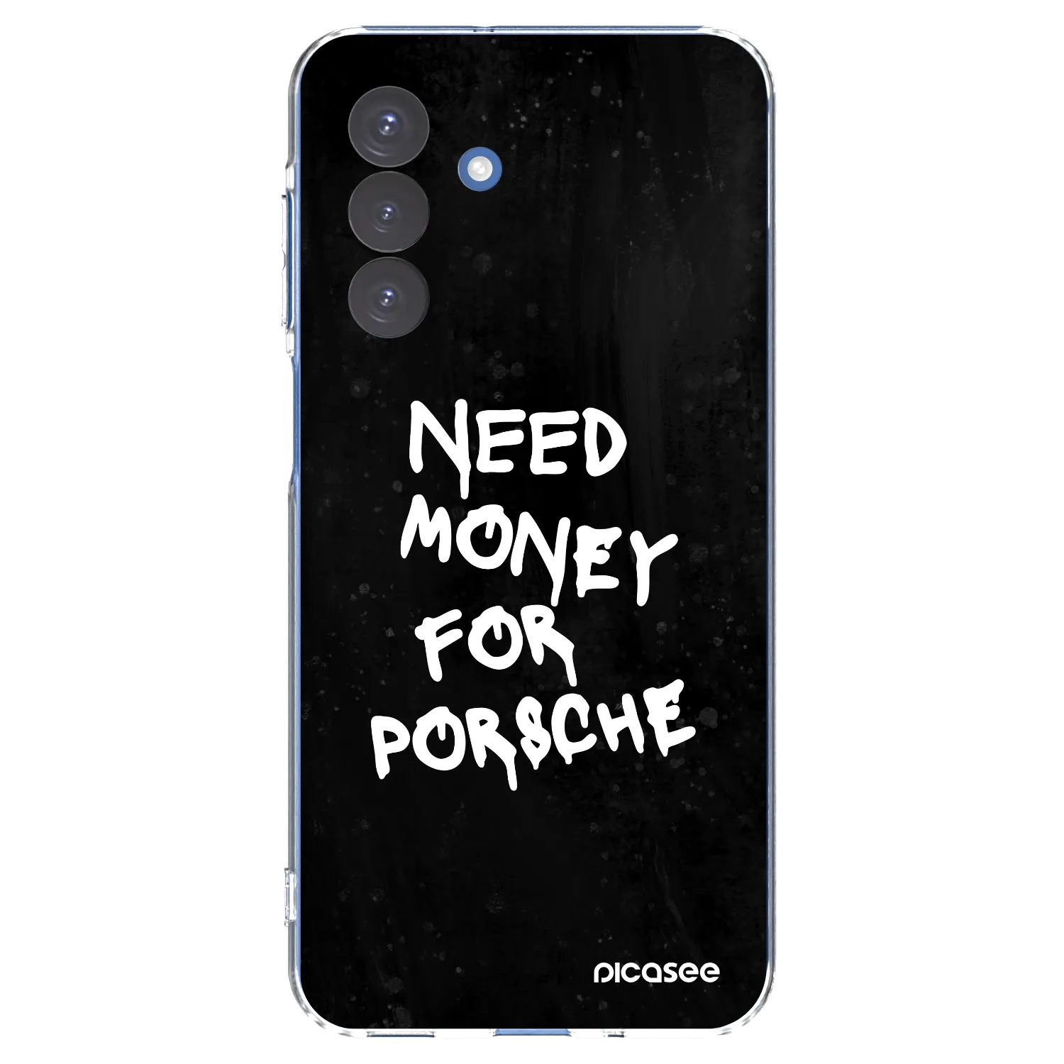 Picasee silikónový prehľadný obal pre Samsung Galaxy A17 5G - Black Dollar