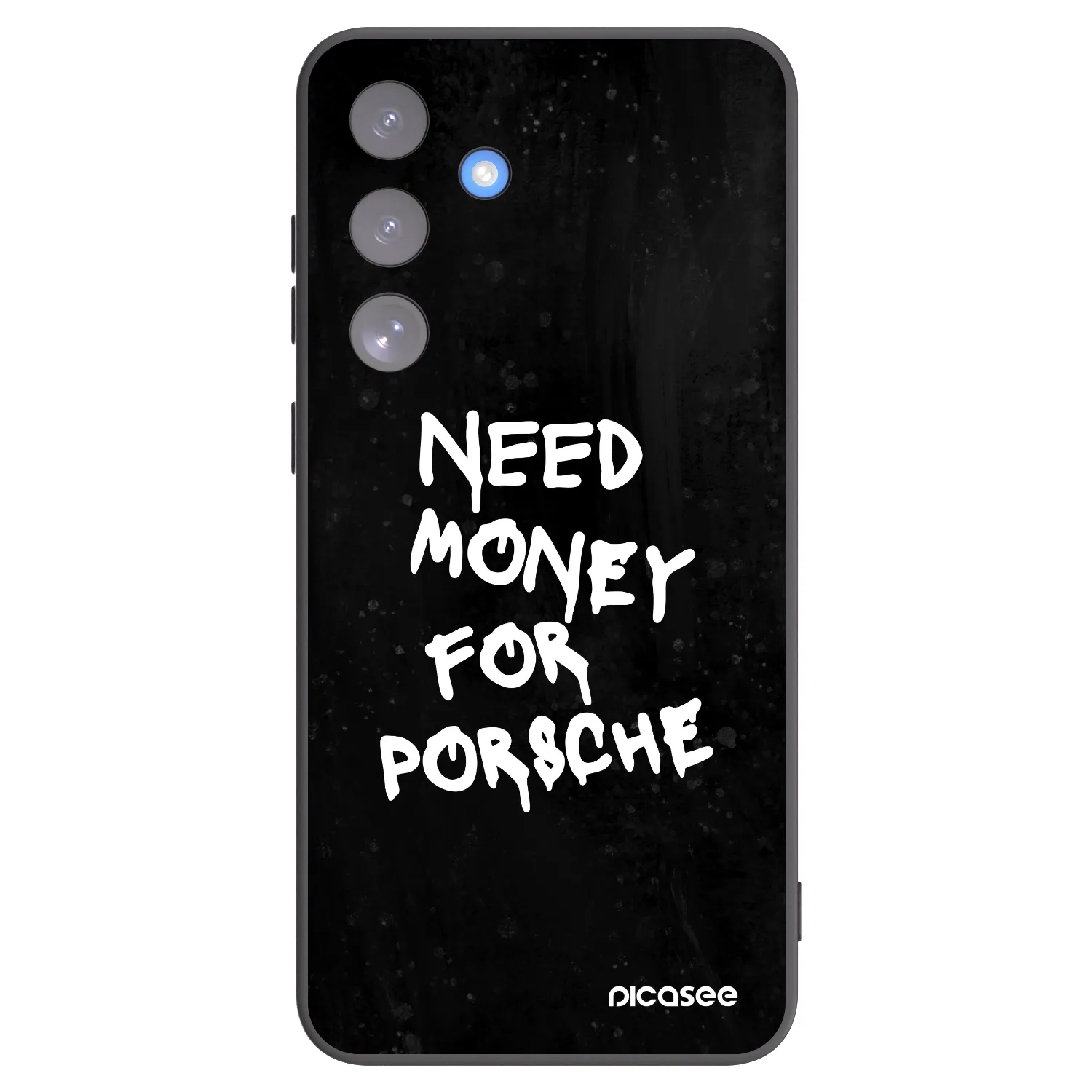 Picasee silikónový čierny obal pre Samsung Galaxy S25 FE 5G - Black Dollar
