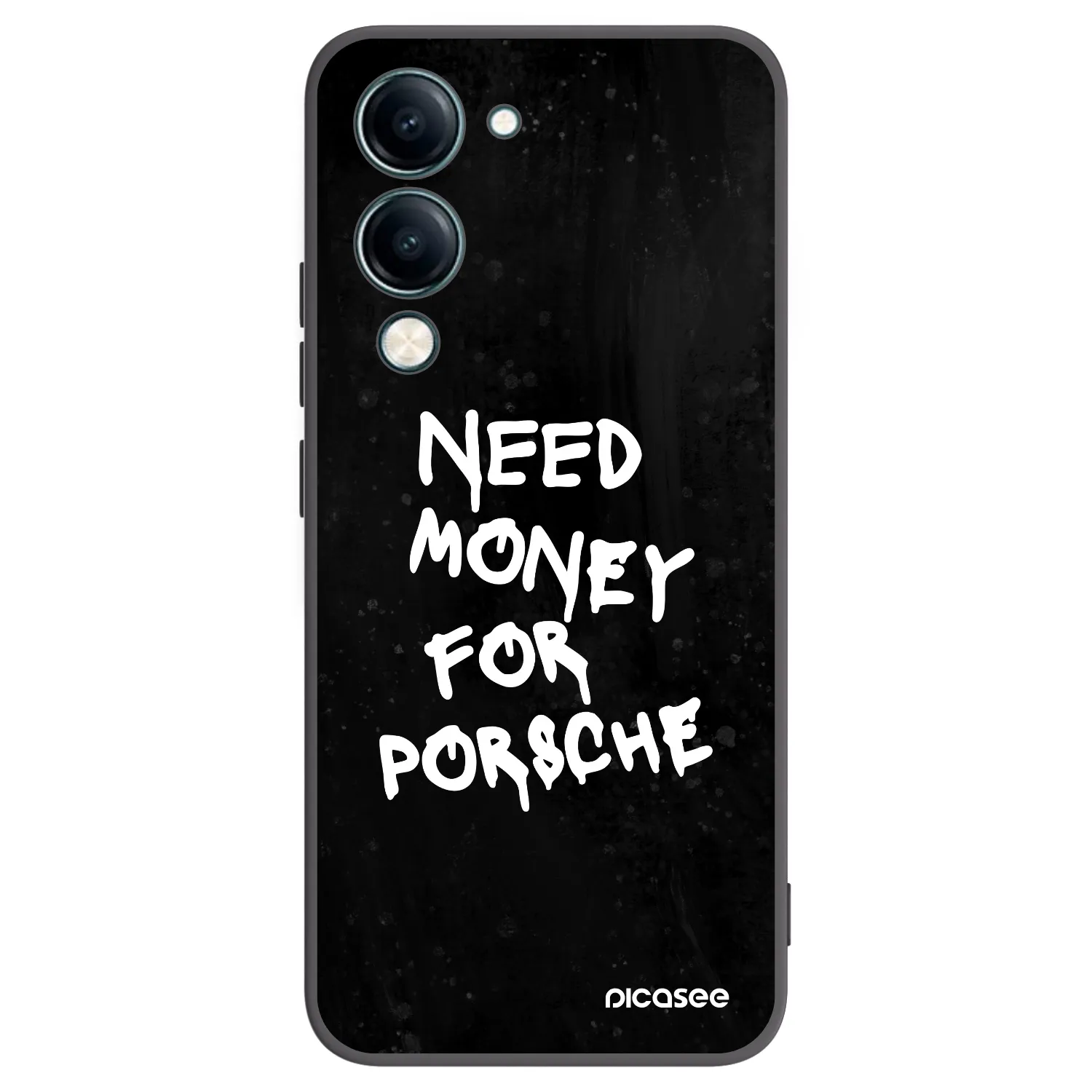 Picasee silikónový čierny obal pre Vivo Y29s 5G - Black Dollar