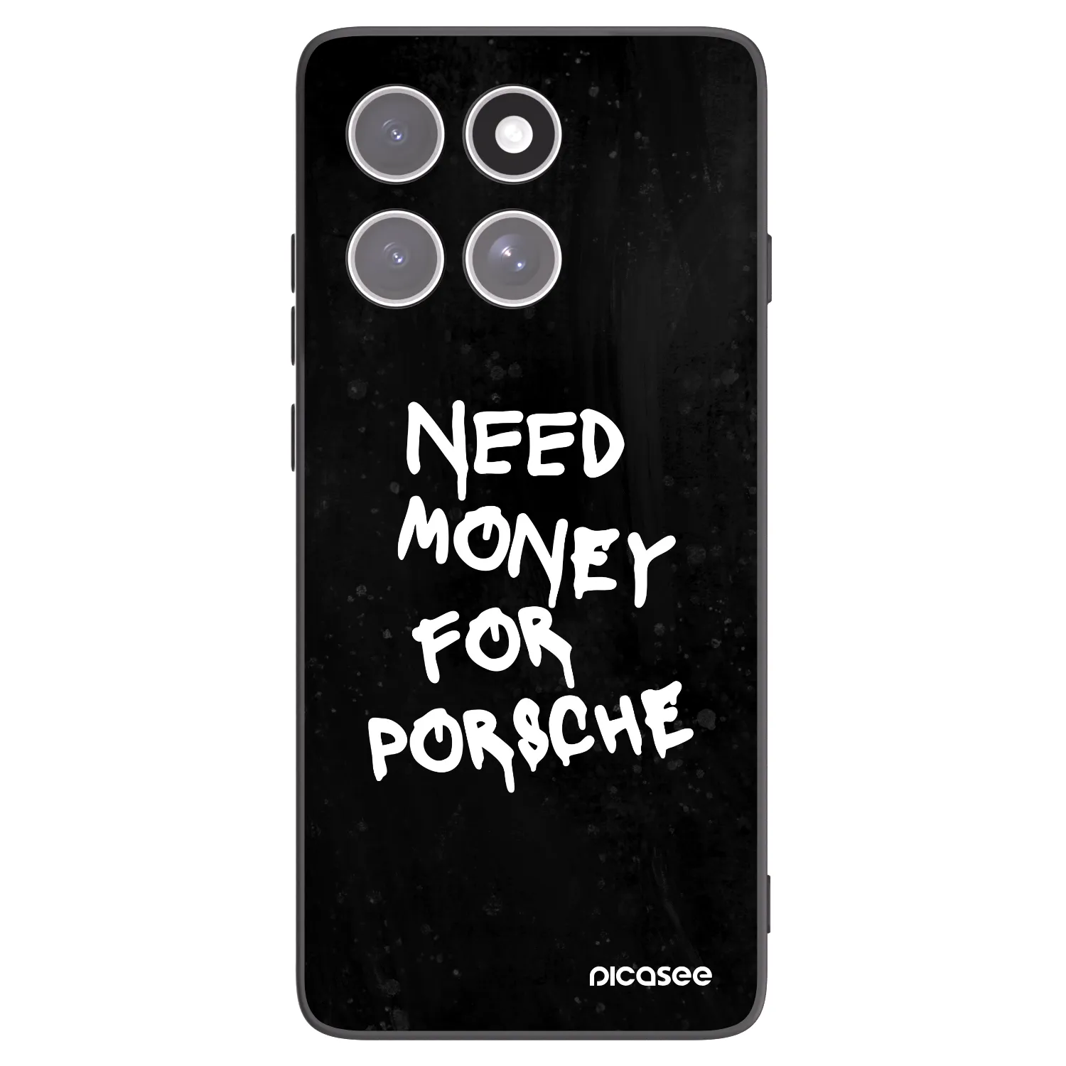 Picasee silikónový čierny obal pre Motorola Edge 60 Fusion - Black Dollar