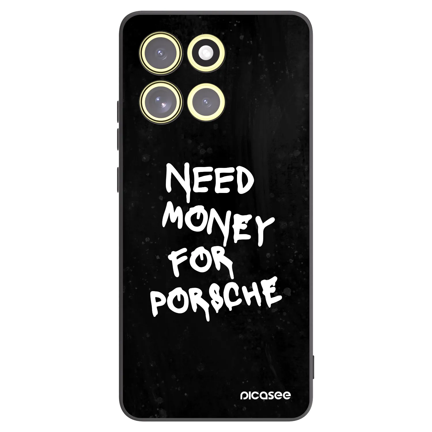 Picasee silikónový čierny obal pre Motorola Moto G86 Power 5G - Black Dollar