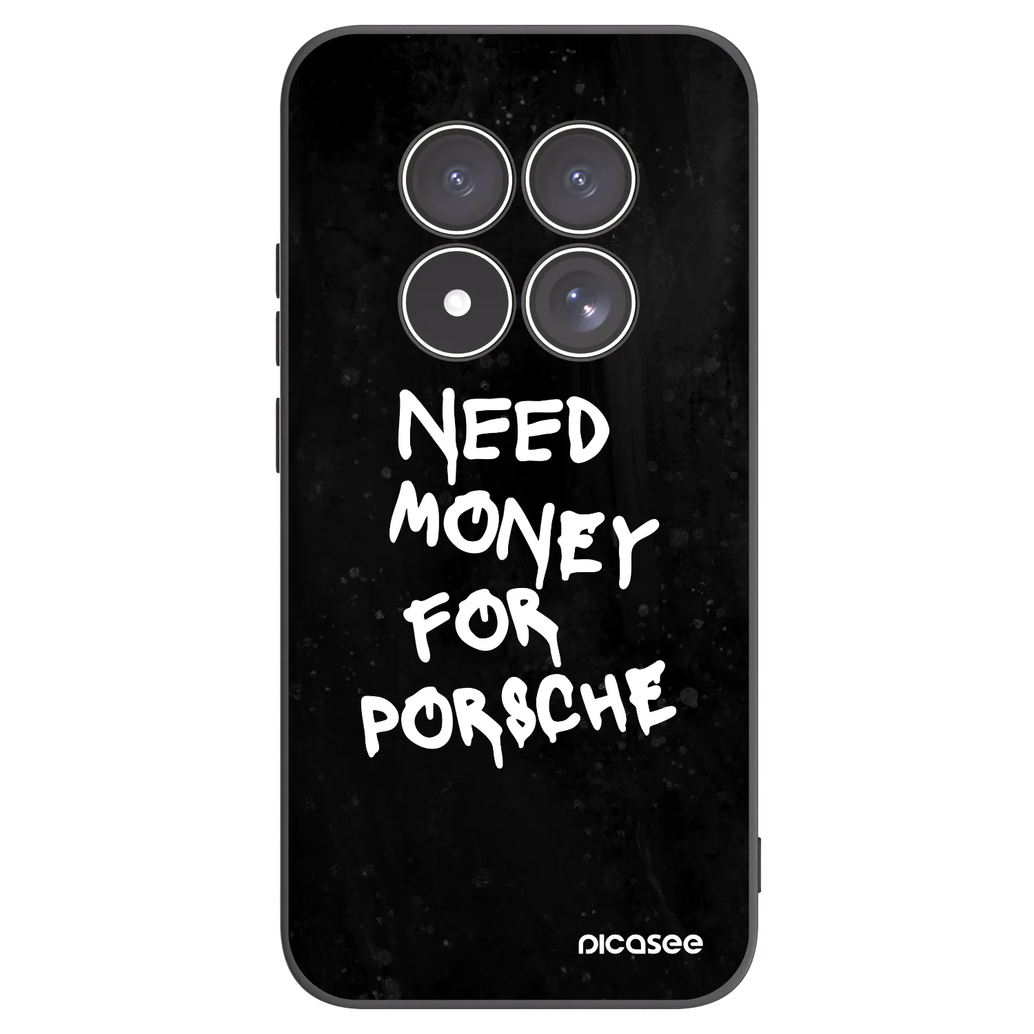 Picasee silikónový čierny obal pre Xiaomi Redmi Note 15 Pro 5G - Black Dollar