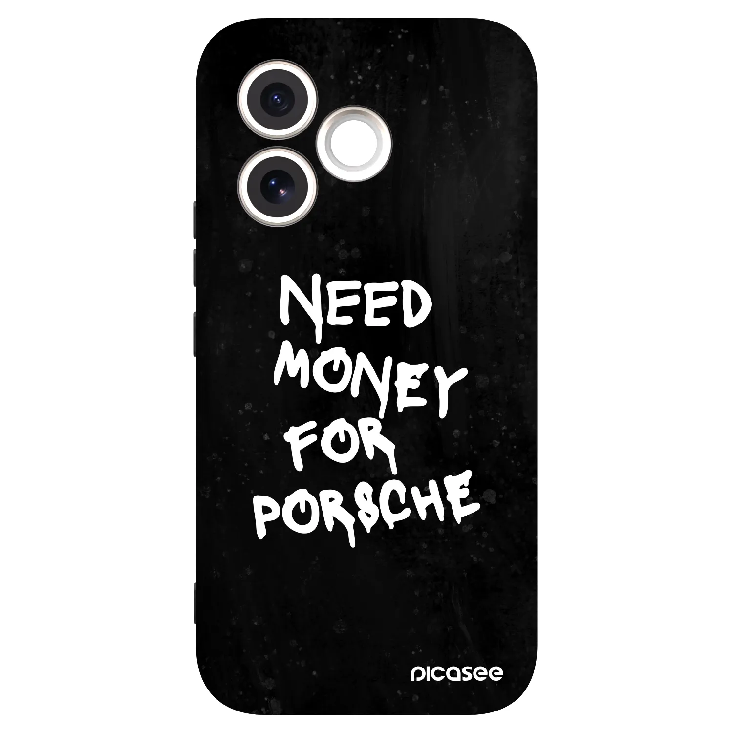 Picasee silikónový čierny obal pre Honor 600 Lite - Black Dollar