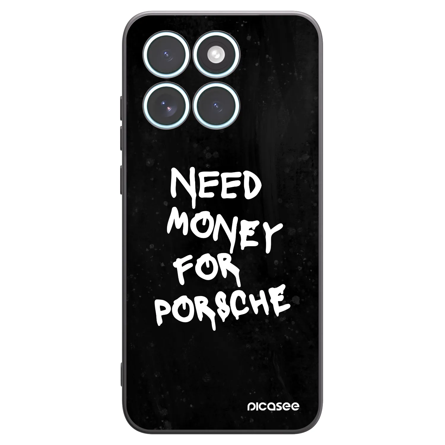 Picasee silikónový čierny obal pre Motorola Edge 70 Fusion - Black Dollar