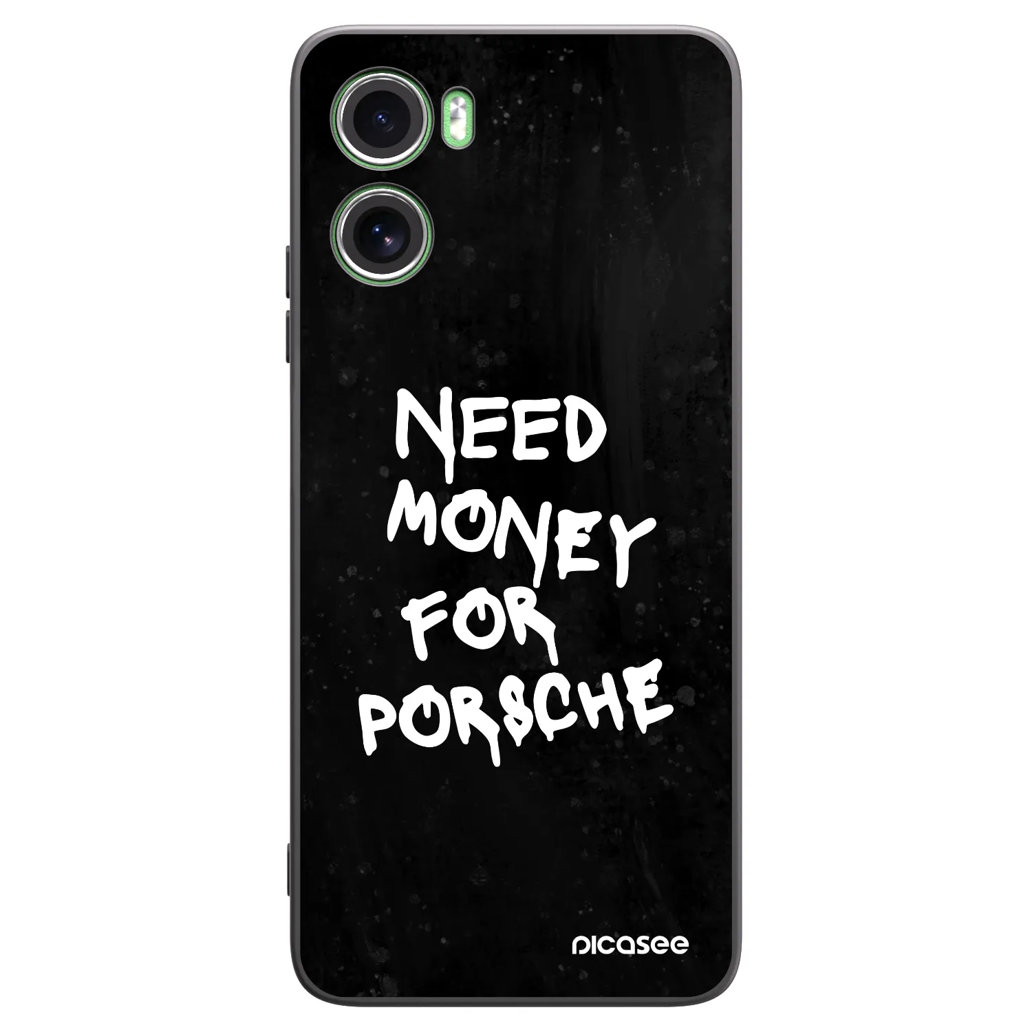 Picasee silikónový čierny obal pre Motorola Moto G06 - Black Dollar
