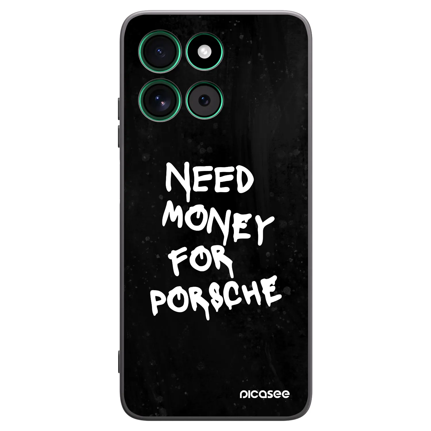 Picasee silikónový čierny obal pre Motorola Moto G57 Power - Black Dollar