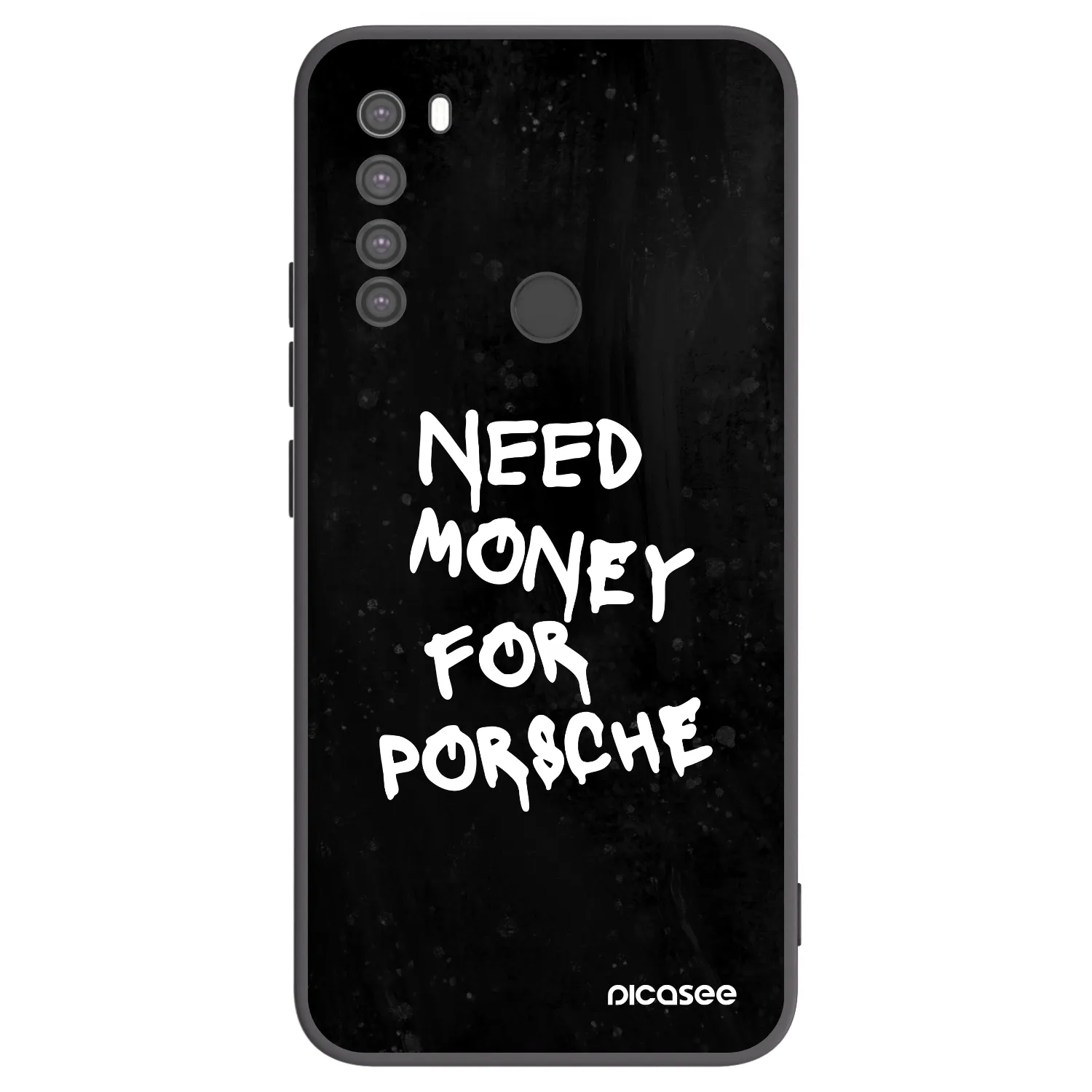 Picasee silikónový čierny obal pre Xiaomi Redmi Note 8 - Black Dollar