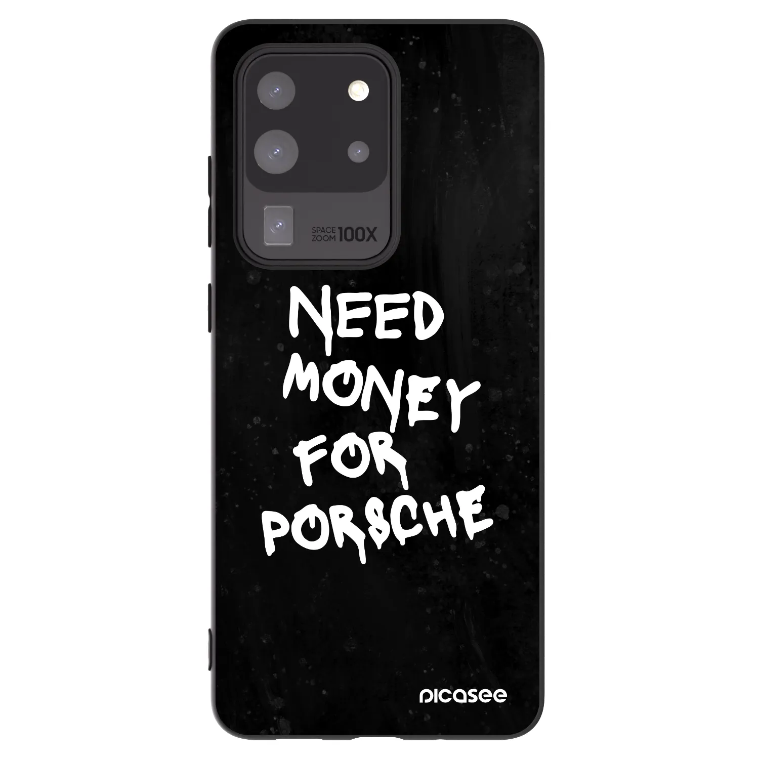 Picasee silikónový čierny obal pre Samsung Galaxy S20 Ultra 5G G988F - Black Dollar