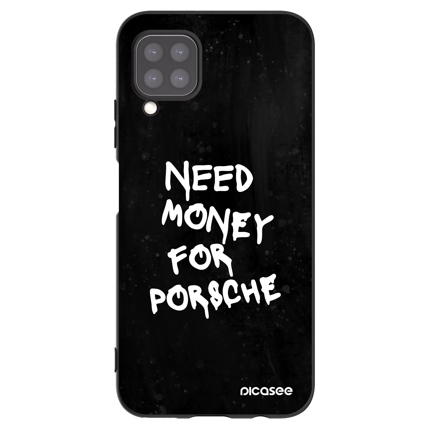 Picasee silikónový čierny obal pre Huawei P40 Lite - Black Dollar