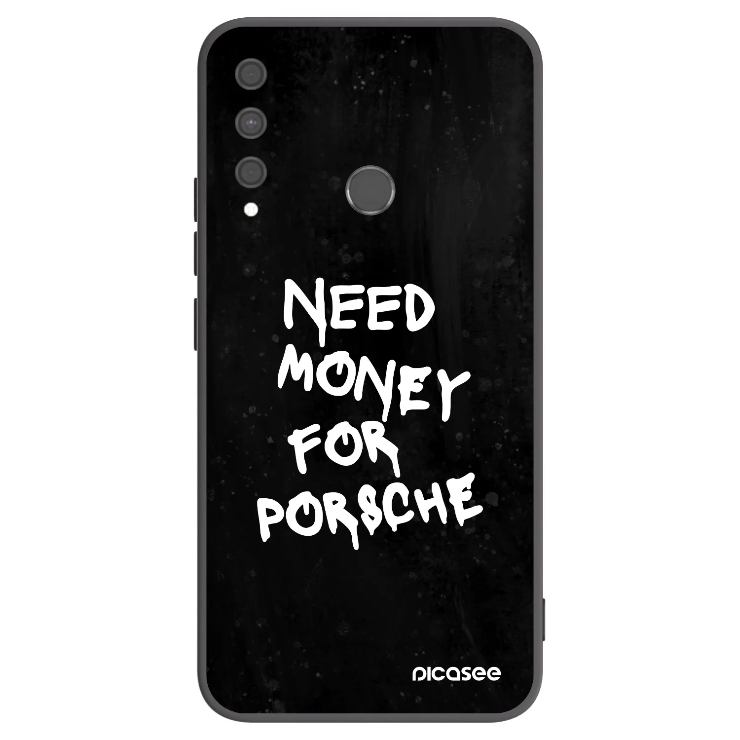 Picasee silikónový čierny obal pre Huawei P40 Lite E - Black Dollar