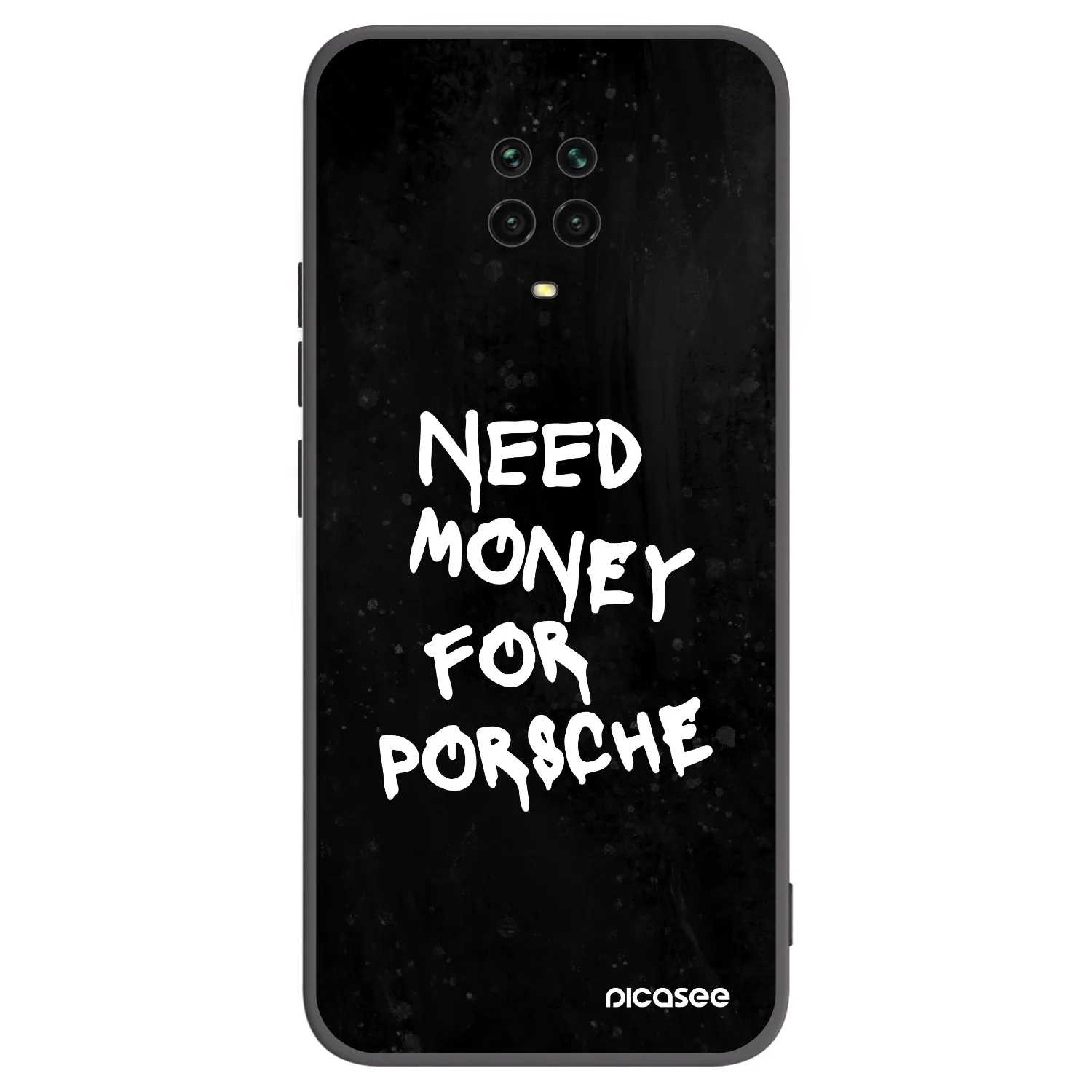 Picasee silikónový čierny obal pre Xiaomi Redmi Note 9S - Black Dollar