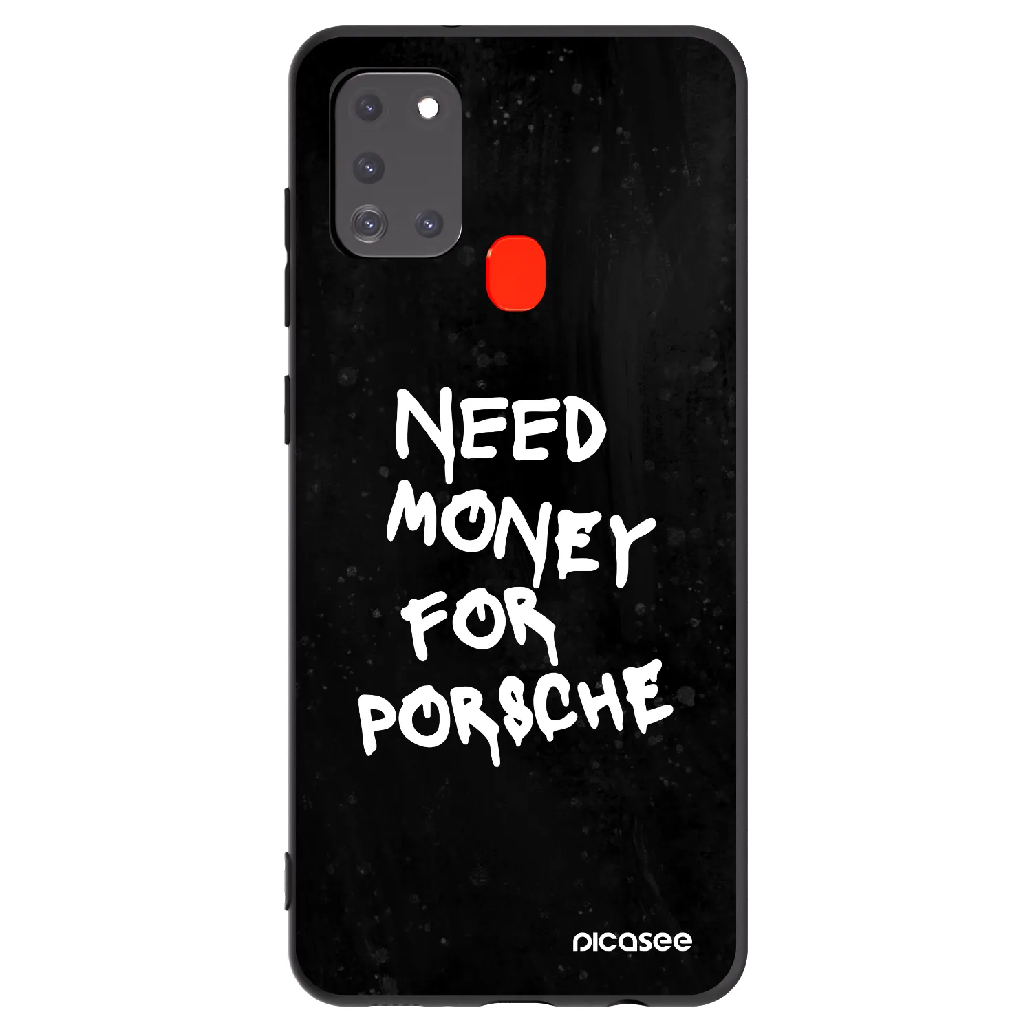 Picasee silikónový čierny obal pre Samsung Galaxy A21s - Black Dollar