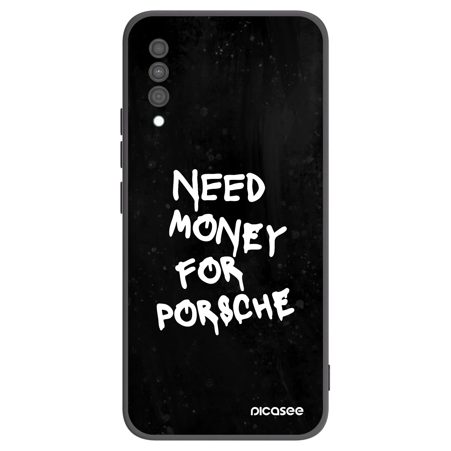 Picasee silikónový čierny obal pre Samsung Galaxy A30s A307F - Black Dollar