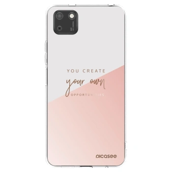 Picasee silikónový prehľadný obal pre Huawei Y5P - Vytvor si svoju vlastnú príležitosť