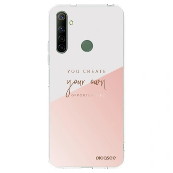 Picasee silikónový prehľadný obal pre Realme 6i - Vytvor si svoju vlastnú príležitosť