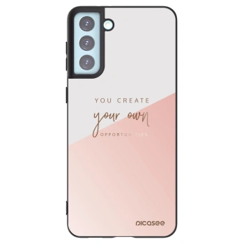 Picasee silikónový čierny obal pre Samsung Galaxy S21+ 5G G996F - Vytvor si svoju vlastnú príležitosť