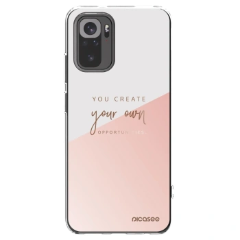 Picasee silikónový prehľadný obal pre Xiaomi Redmi Note 10 - Vytvor si svoju vlastnú príležitosť