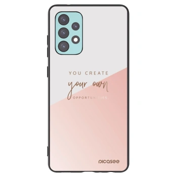 Picasee silikónový čierny obal pre Samsung Galaxy A72 A725F - Vytvor si svoju vlastnú príležitosť