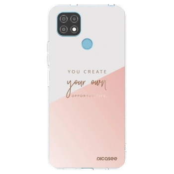 Picasee silikónový prehľadný obal pre Realme C21 - Vytvor si svoju vlastnú príležitosť