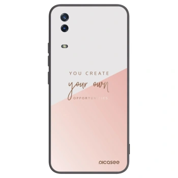 Picasee silikónový čierny obal pre Vivo Y11s - Vytvor si svoju vlastnú príležitosť